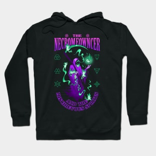 The Necromeowncer and the Mischievous Spirits Hoodie